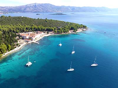 Entdecken Sie Korčula-Orte und Insel in der Nähe-Insel Badija