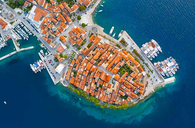 Information on travel to Croatia and Island Korčula