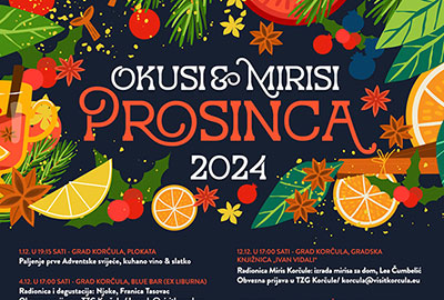 Okusi i mirisi prosinca-Korčula advent