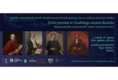 Exhibition-Four portraits-Korčula Town Museum-Korčula Tourist Board
