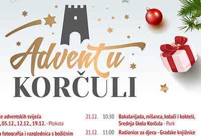 Korčula-Program adventskih događanja